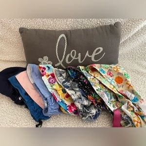 Scrub hat lot of 9